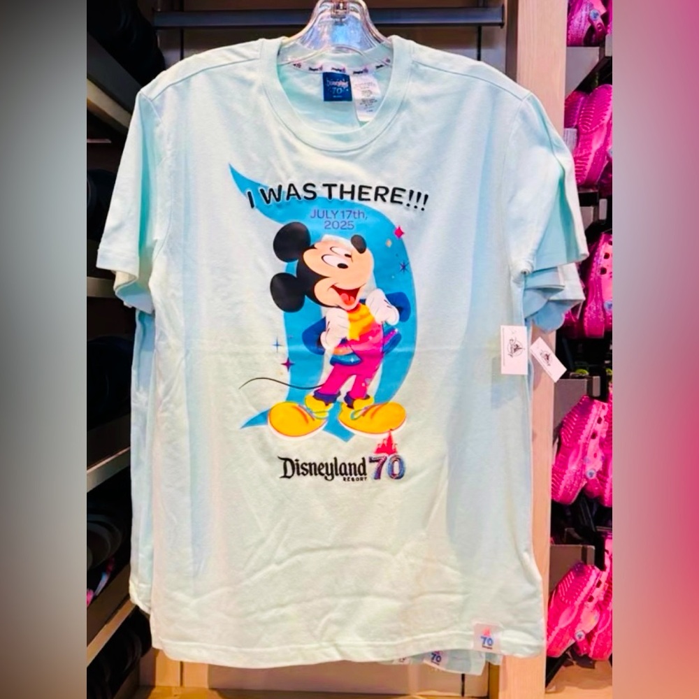Disneyland 70th Anniversary “I Was There” July 17, 2025 Celebration T-Shirt L